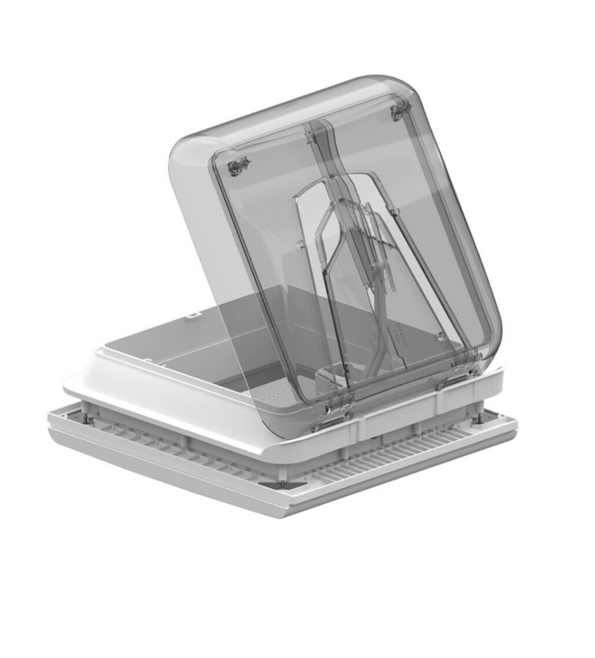 Claraboya Fiamma Vent 28 F transparente de 28x28 cm para camper y caravana