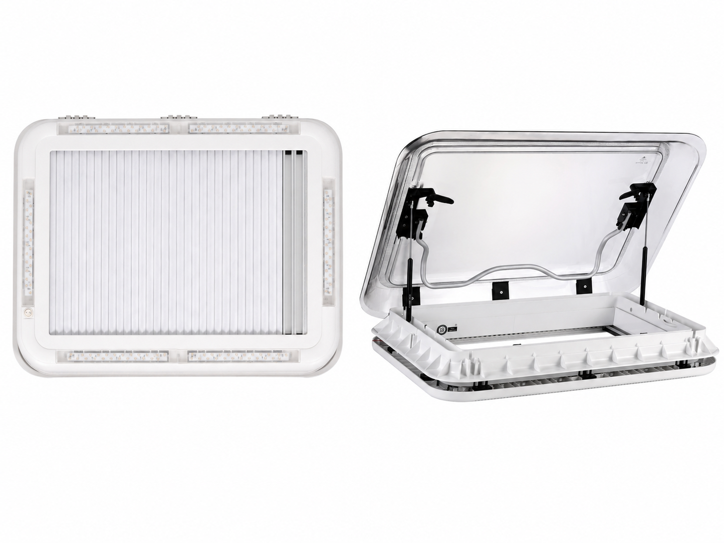 Claraboya camper 700x500 mosquitera y oscurecedor STCampervan