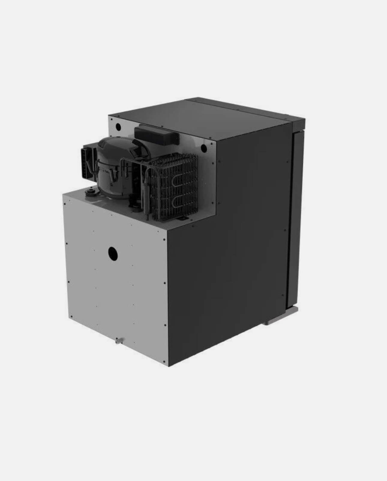 Interior con cesta extraíble de la CoolZone R50.