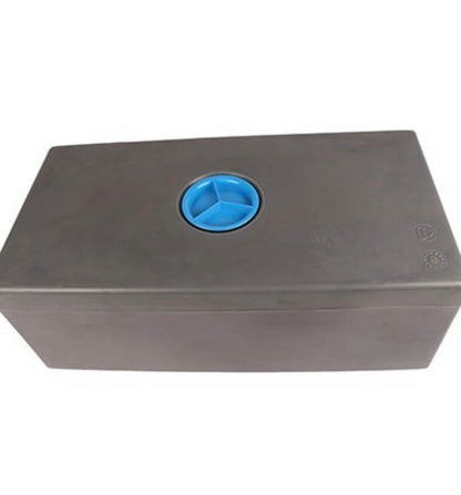 Tapa de registro de 130 mm con junta en depósito 43L