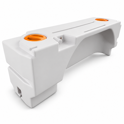 Depósito de agua 125 L para paso de rueda Ducato – 48 cm de alto