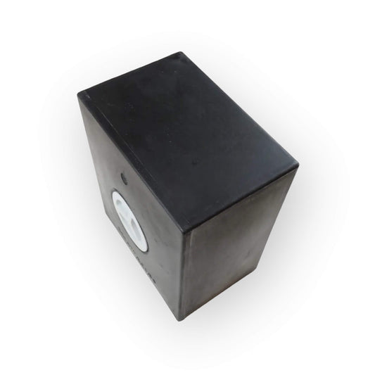 Depósito de agua 36 L negro 450×370×245 mm para camper.