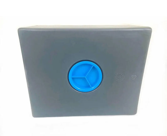 Depósito agua gris 48L 500x400x255 mm para camper.
