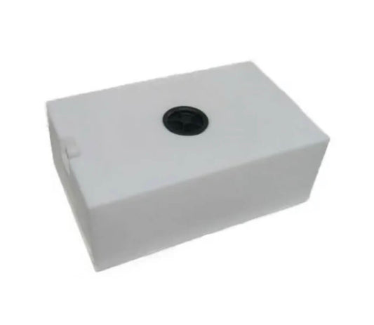 Depósito agua limpia 110L PE-HD blanco con tapa 130 mm | STCampervan