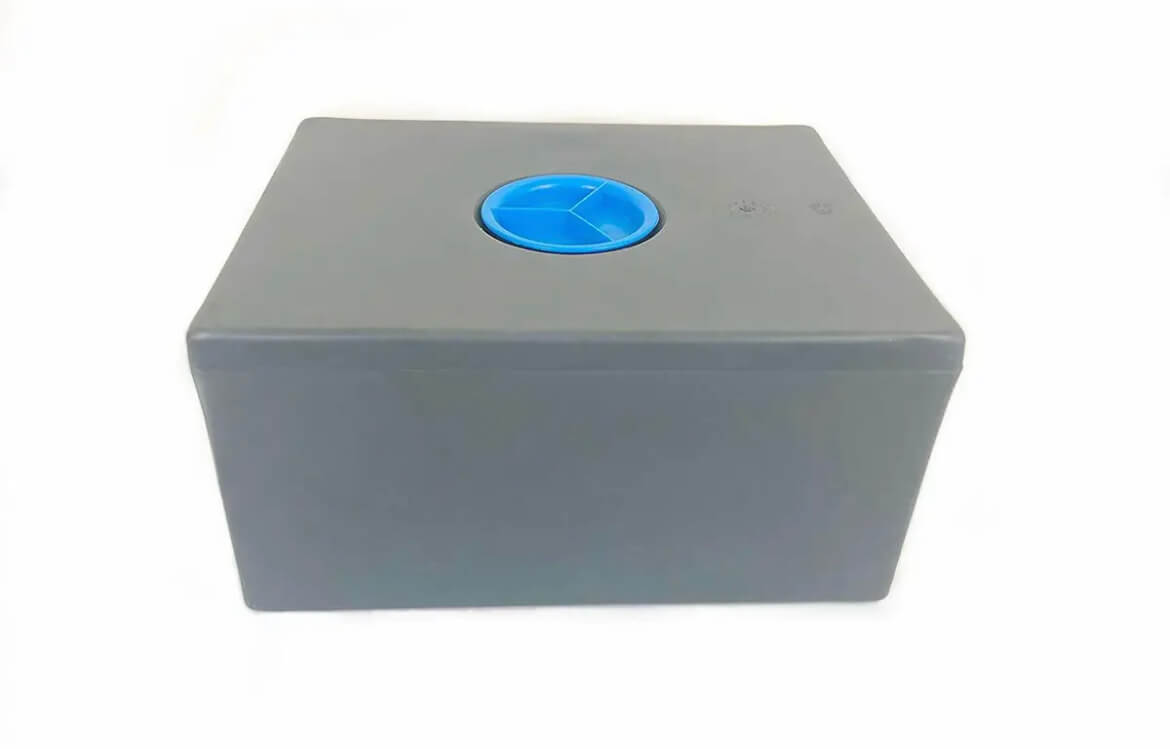 Depósito de aguas grises 55L PE-HD gris oscuro para camper | STCampervan