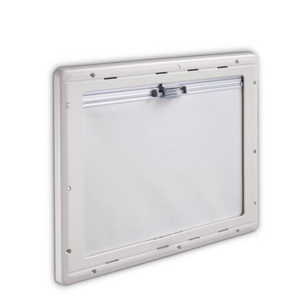 Dometic S4 900×500 abierta mostrando compases y cierre multipunto.