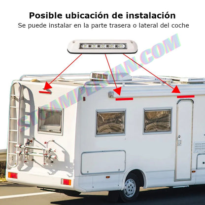 Foco 5 LED exterior caravana 