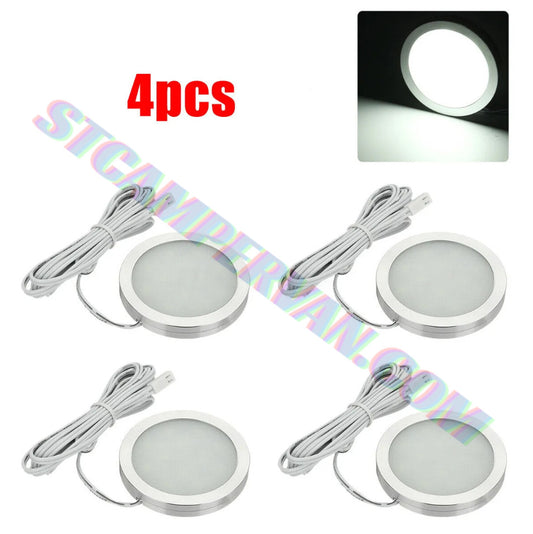 Foco LED ojo de buey blanco 12V 180 lúmenes camper