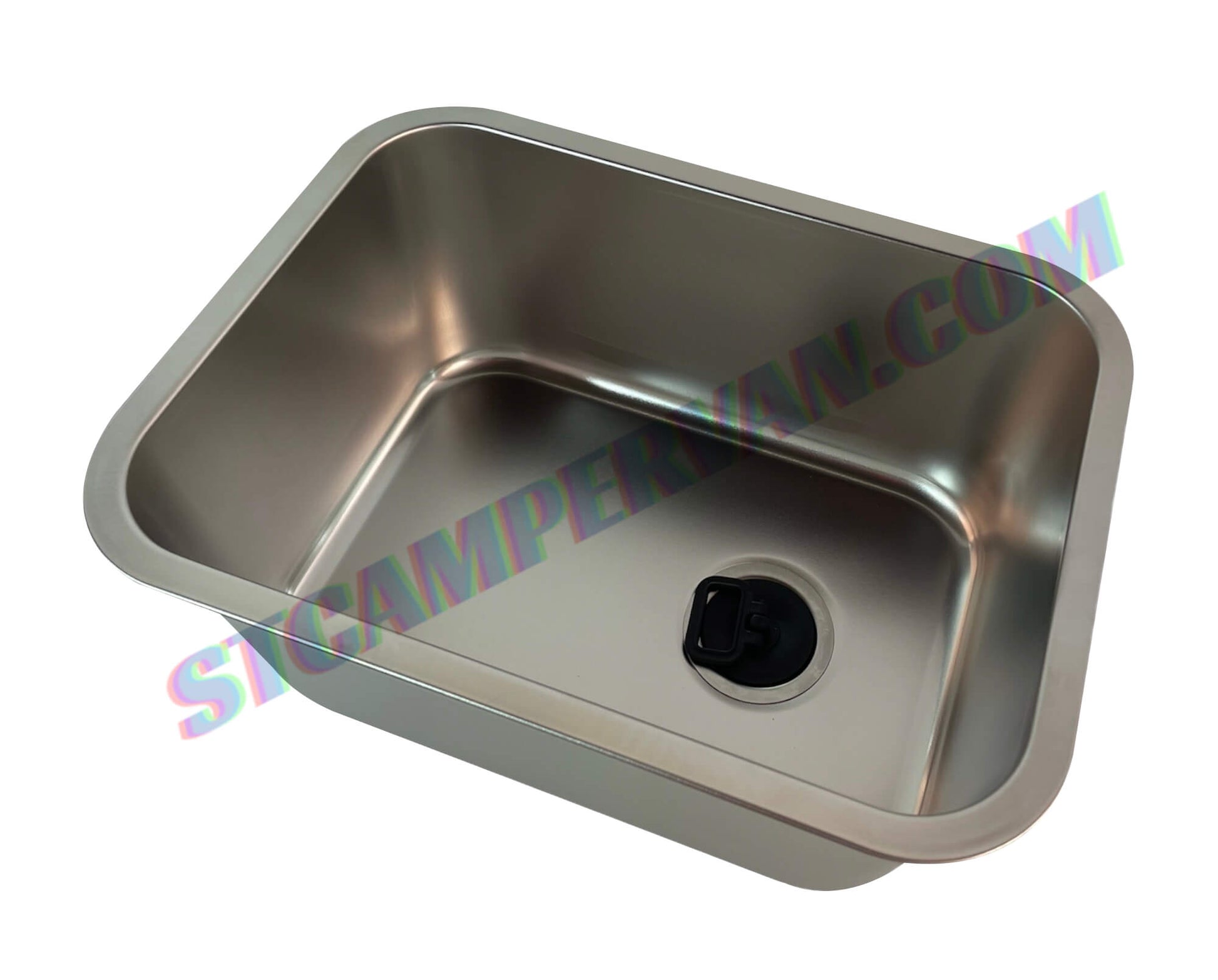 Fregadero pequeño 36x27 en acero inoxidable para camper