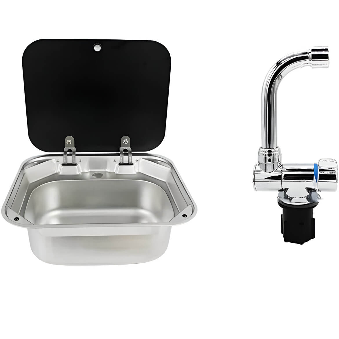 Conexiones del grifo de presión para agua fría y caliente