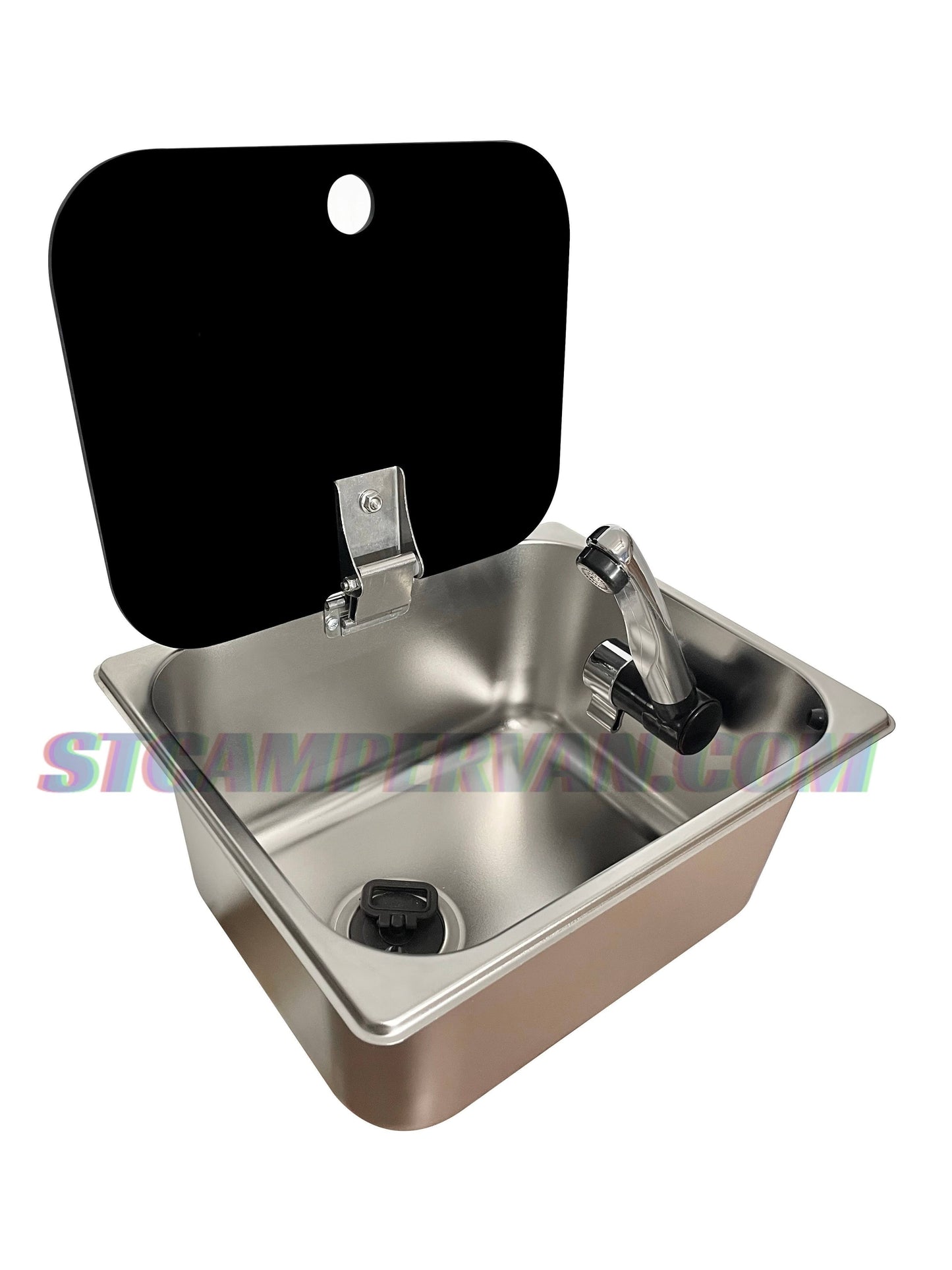 Medidas 26,5×32,5×15 cm del fregadero mini con tapa