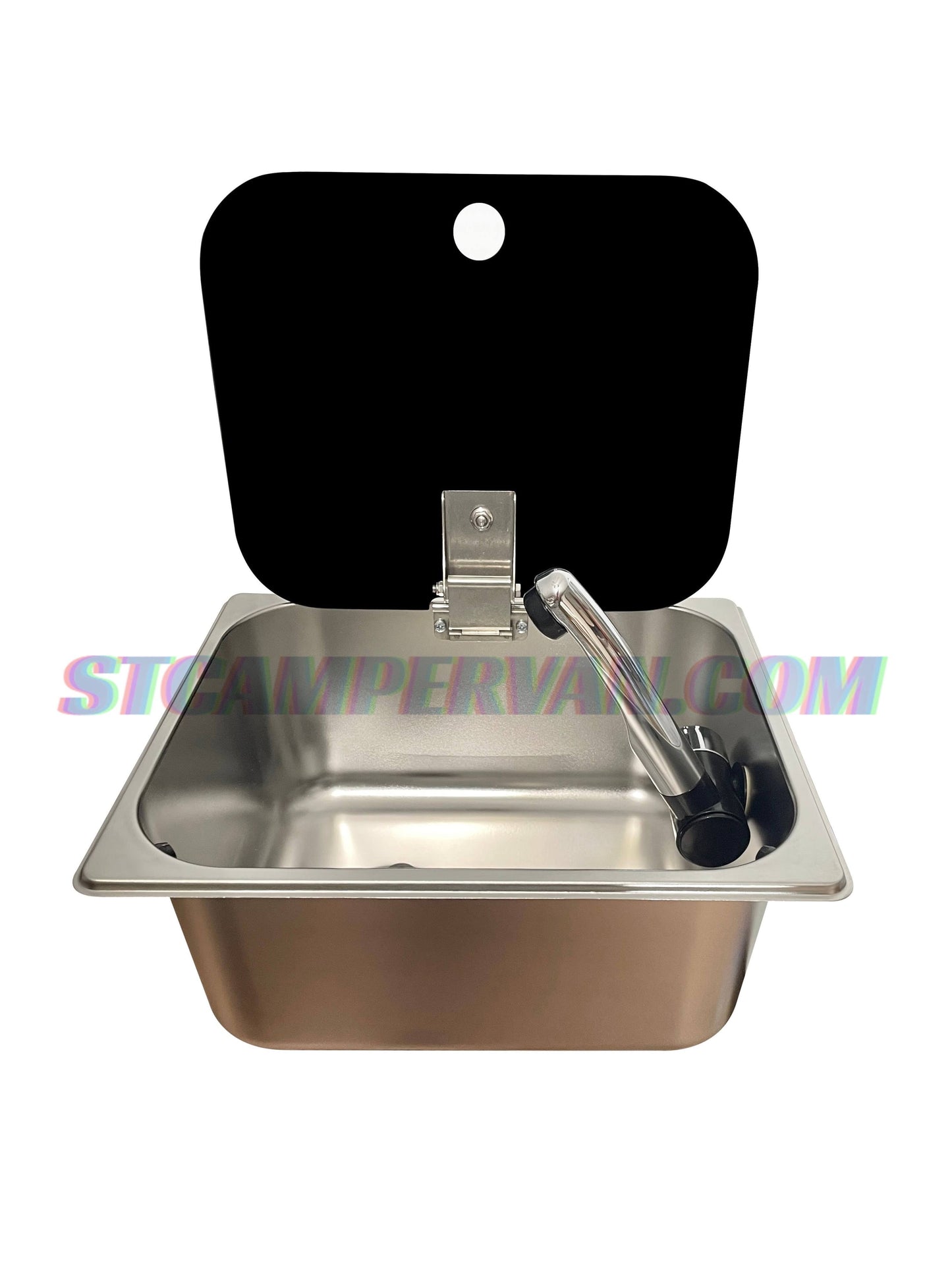 fregadero mini con tapa abatible