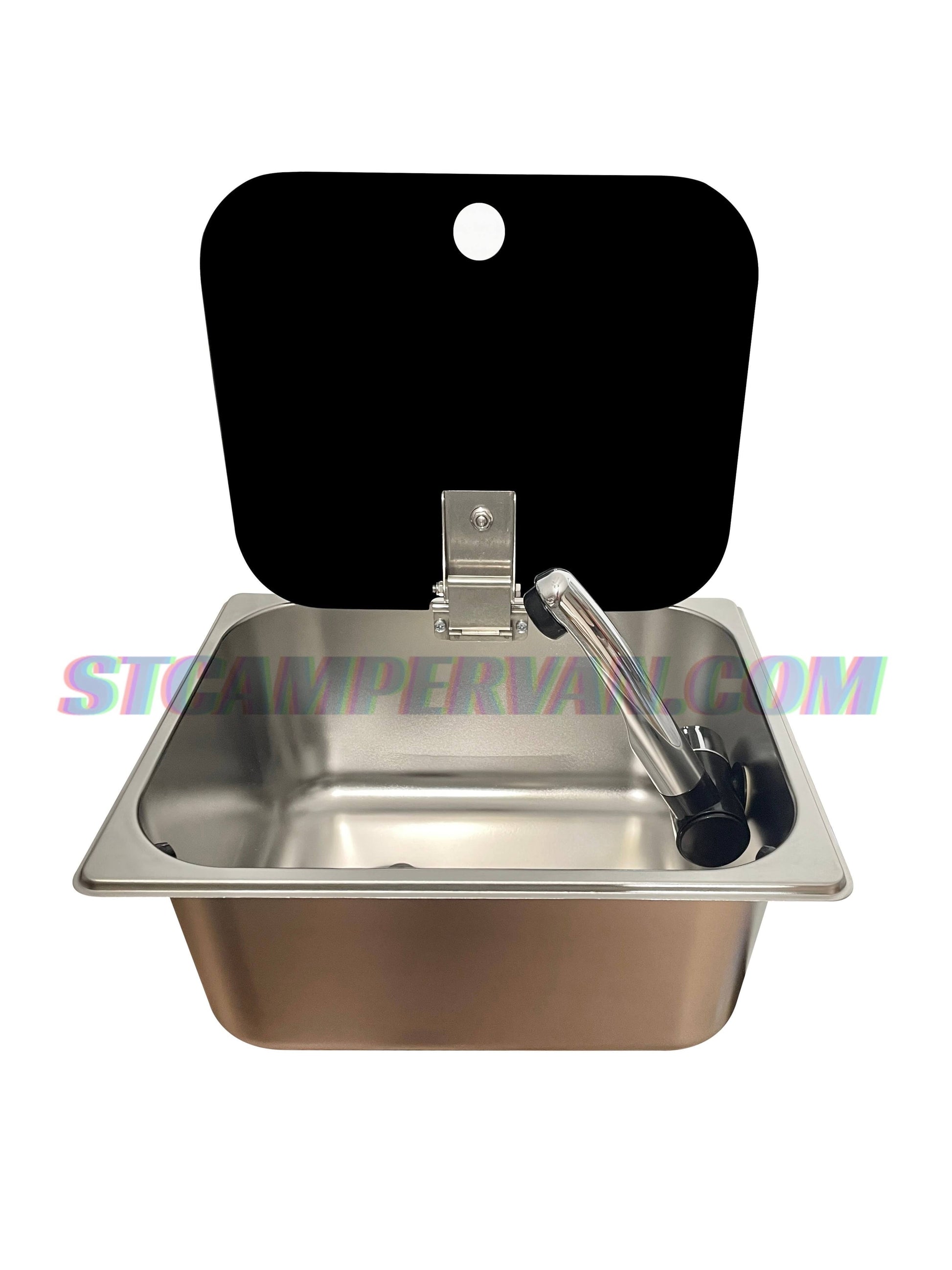 fregadero mini con tapa abatible