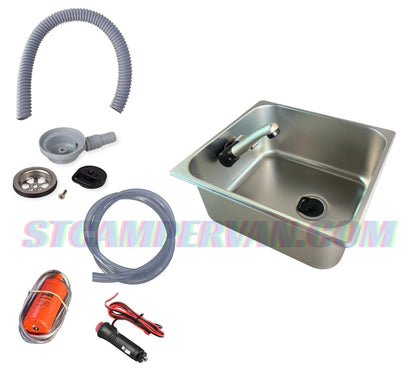 Garrafa de 20 litros lista para instalación en módulo camper