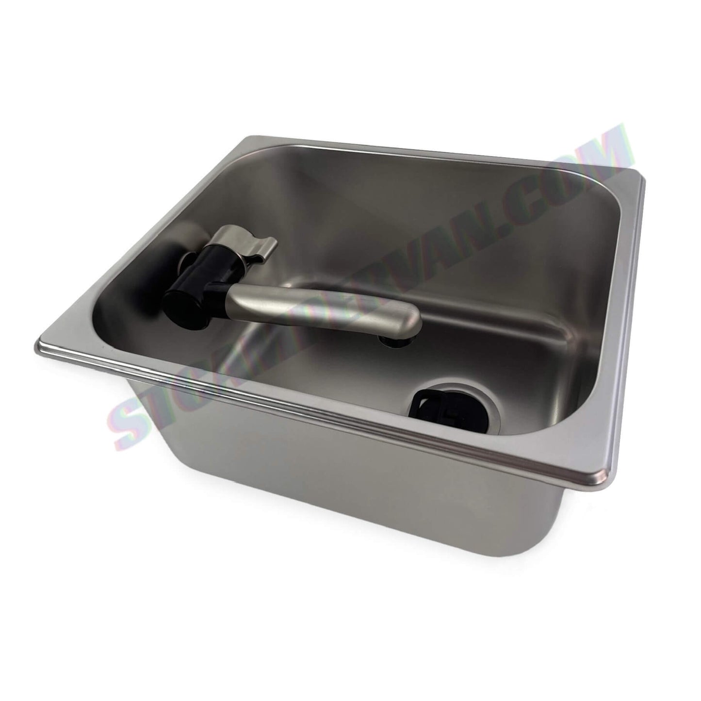 Fregadero pequeño 26x32 con sumidero para furgoneta camper o caravana