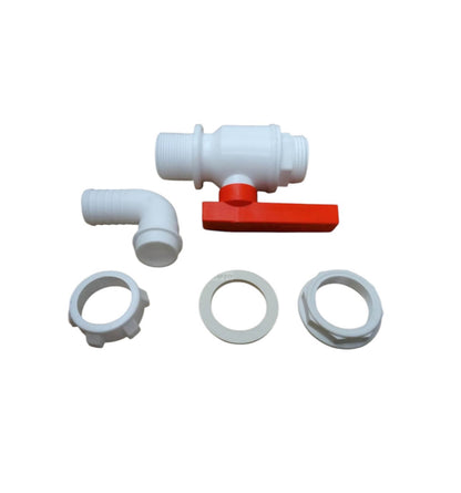 Instalación del grifo de vaciado 30 mm en sistema de agua de camper o caravana.