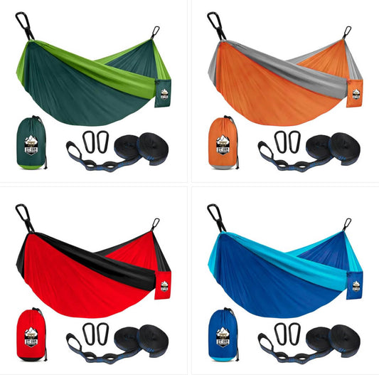 Hamaca 210T ligera con bolsa integrada 180 kg | STCampervan