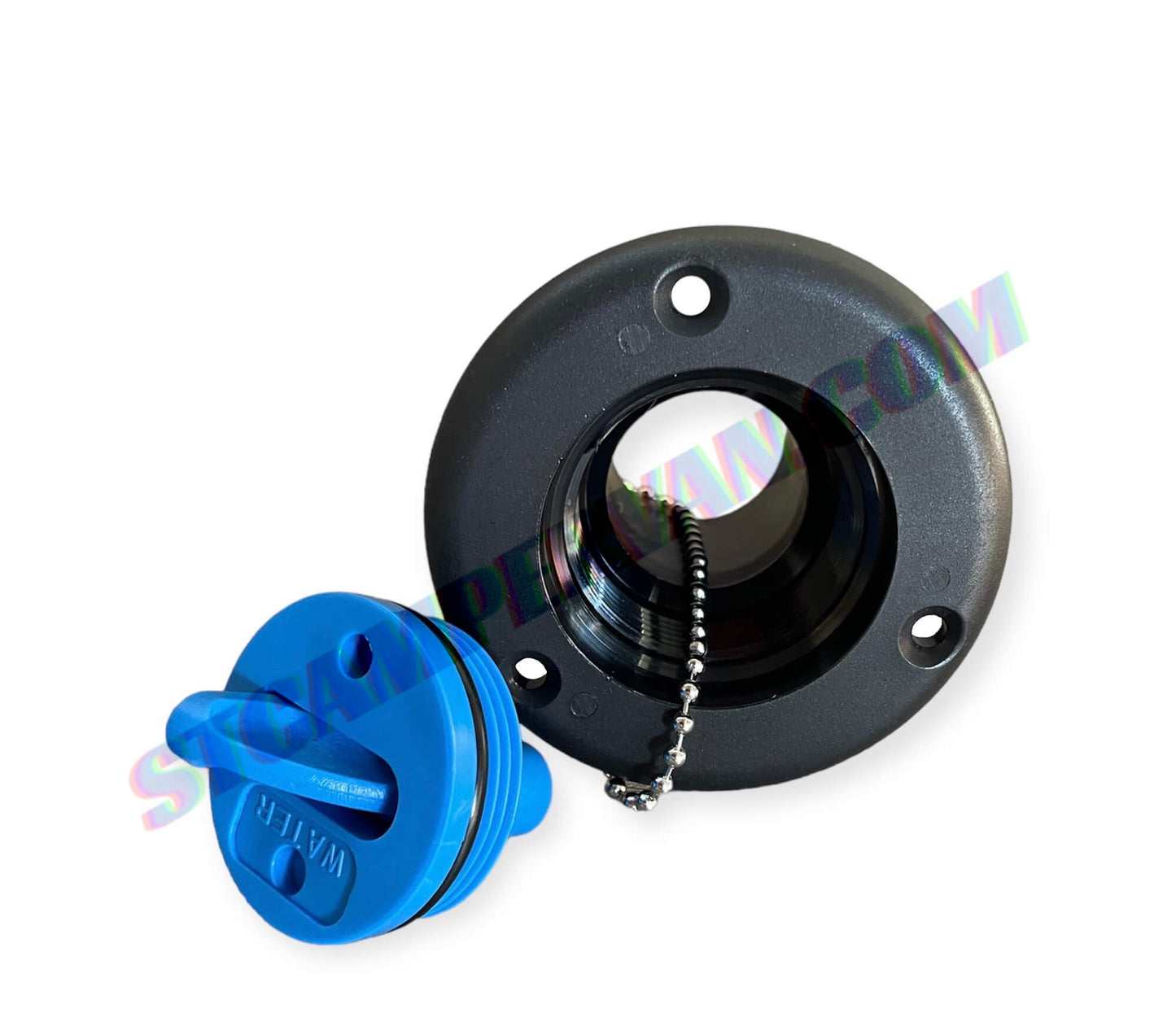 Instalación de boca de llenado 38 mm en caravana o camper