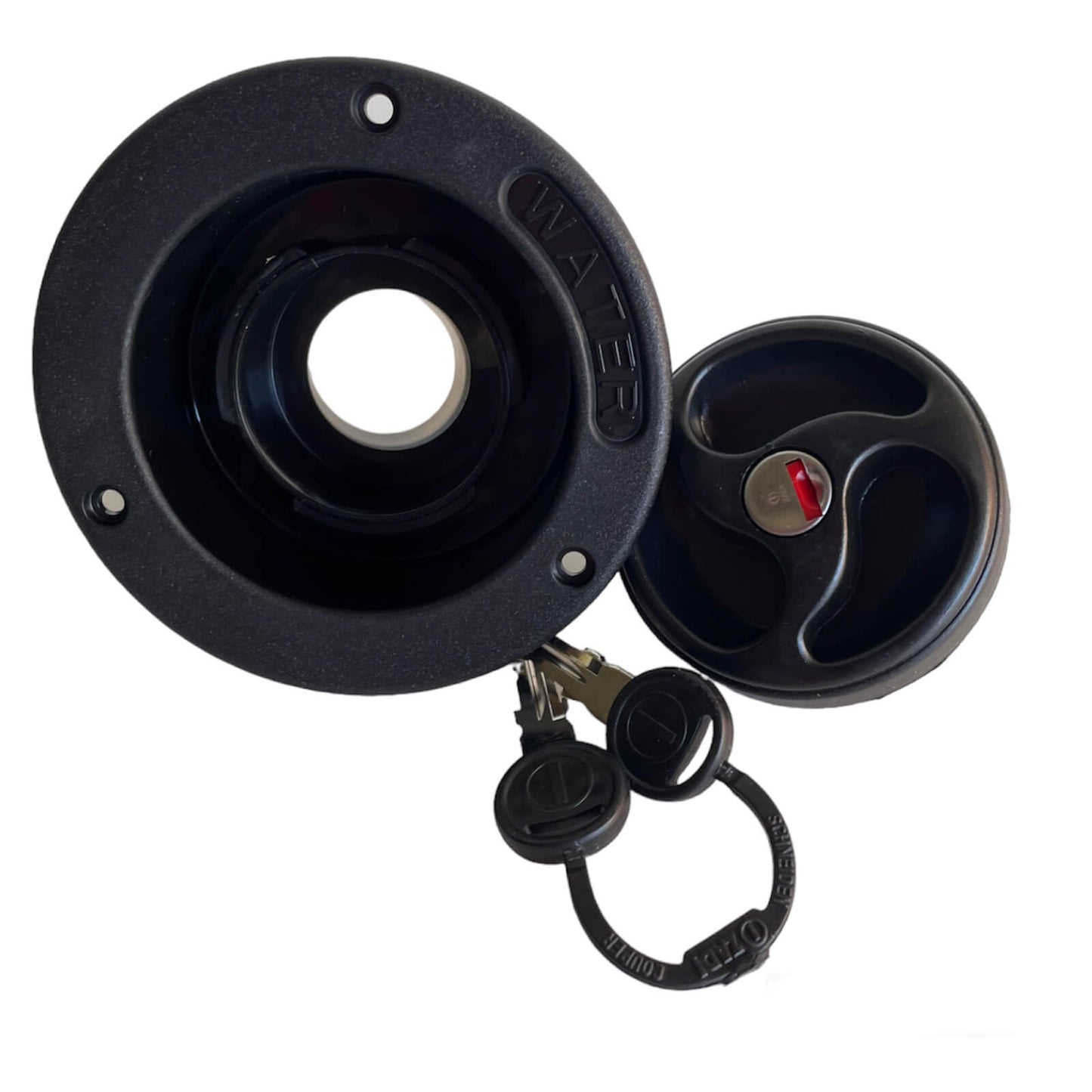 Instalación de boca de llenado Zadi para tubo de 40 mm en furgoneta