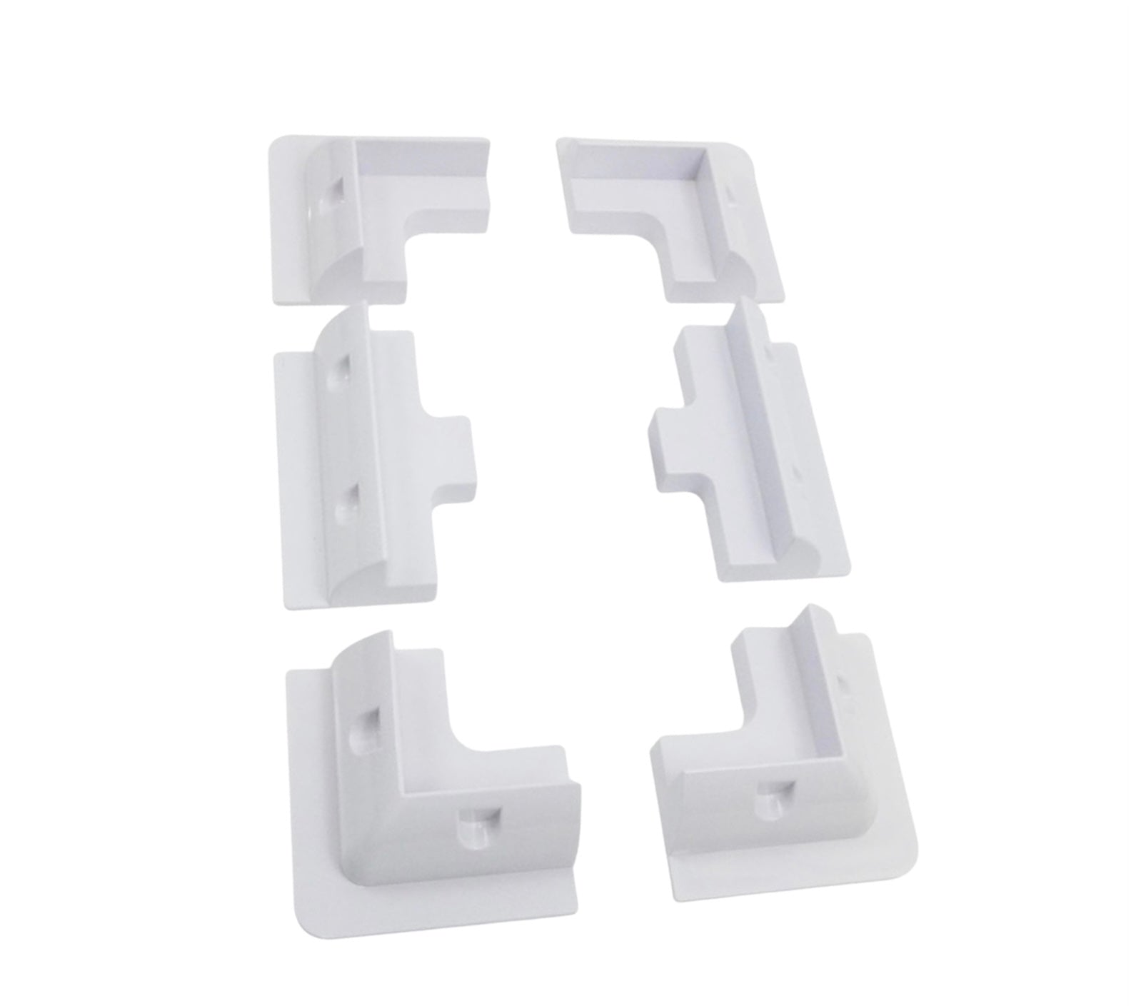 Kit 6 soportes ABS para panel solar en techo de camper | STCampervan