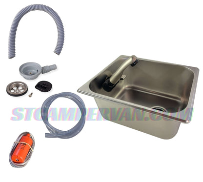 fregadero para camper pequeño