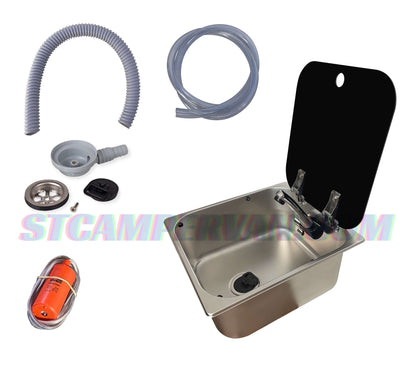 Kit de cocina camper 32x35 completo con garrafas opcionales