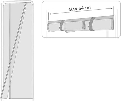 Mosquitera doble Fiamma para puerta caravana