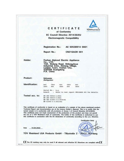 Instalación de la nevera Alpicool CoolZone CR90X 90L 12V en furgoneta camper o caravana.