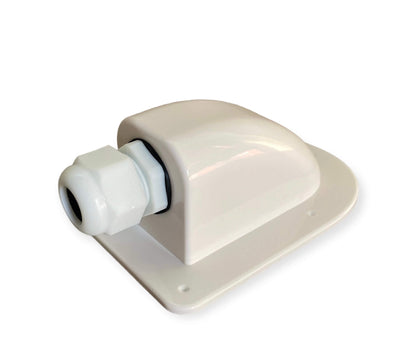 Pasatechos estanco 1 vía para cable solar en camper