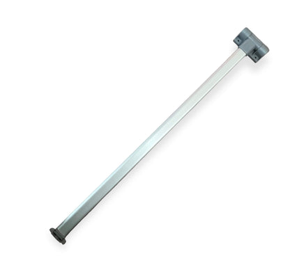 Pata abatible de mesa 720 mm aluminio anodizado para camper