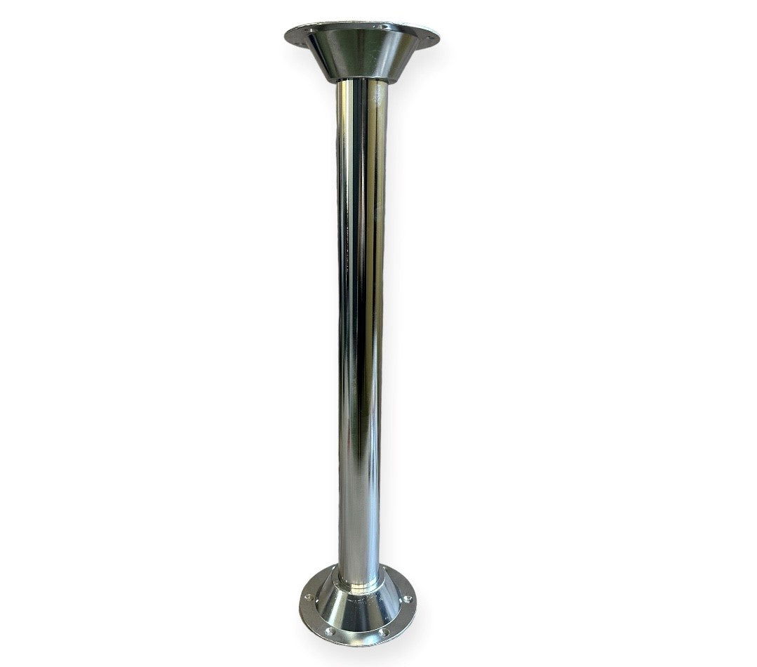 Pata mesa desmontable con base cónica y encastrable.