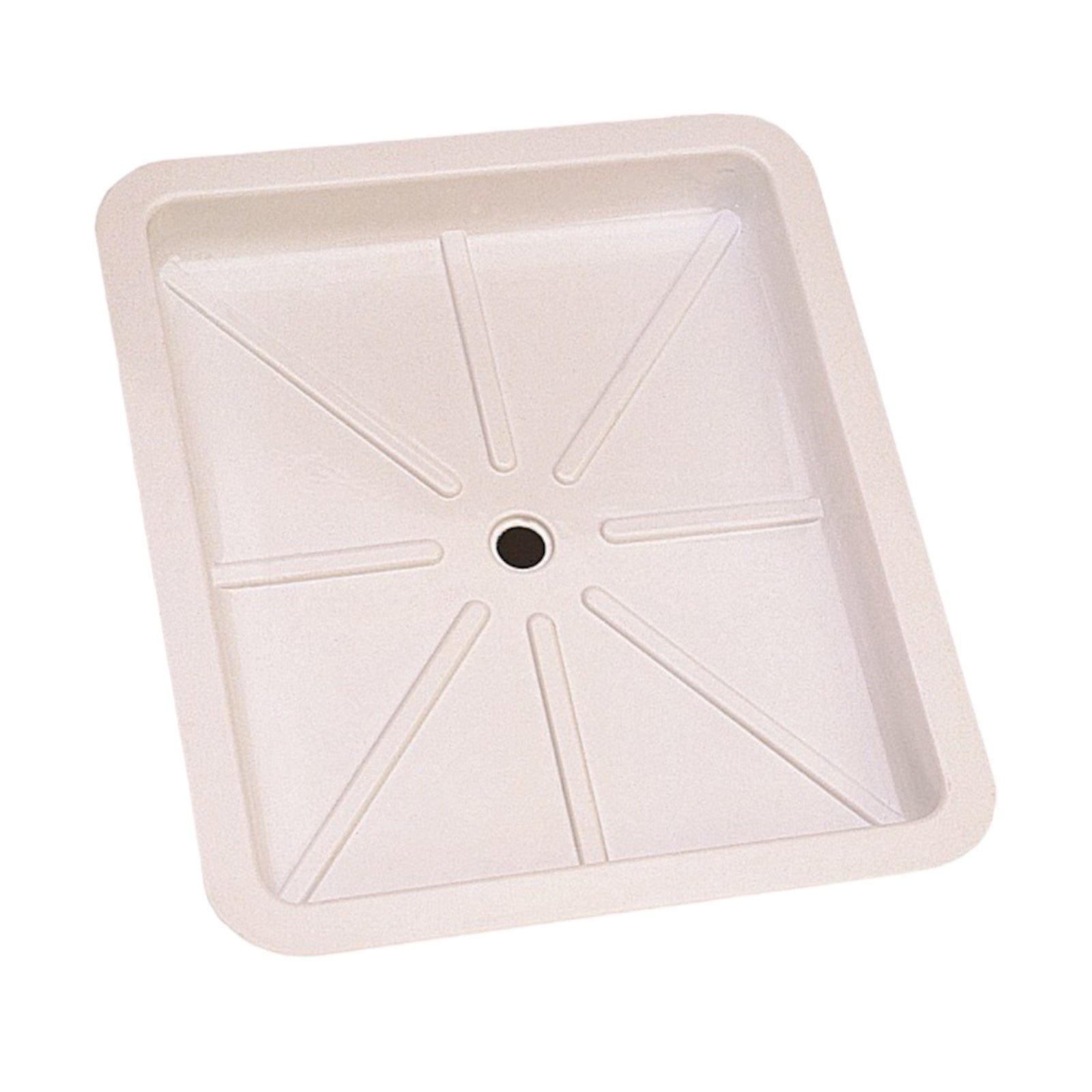 Plato de ducha 590x510 ABS blanco para camper