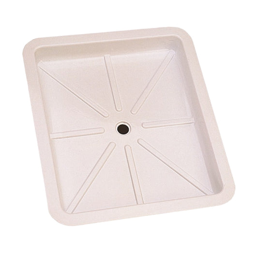 Plato de ducha 590x510 ABS blanco para camper