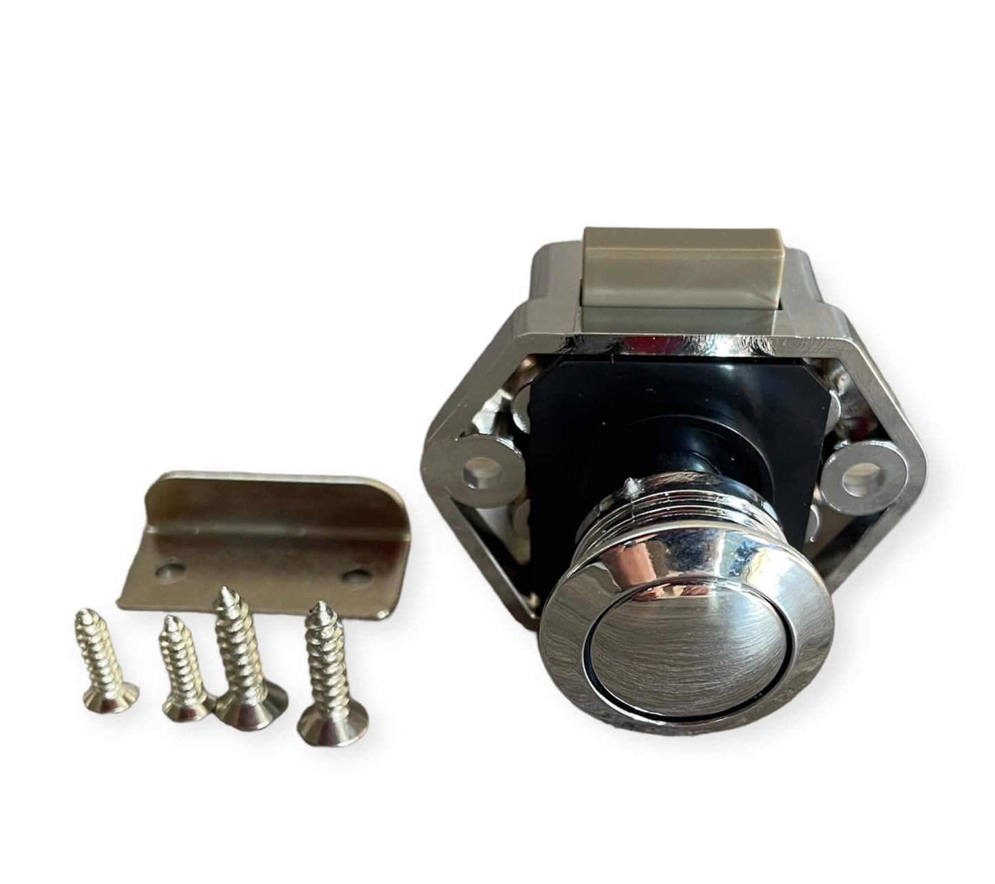 Pulsador de cierre tipo push lock para armarios 15-27 mm