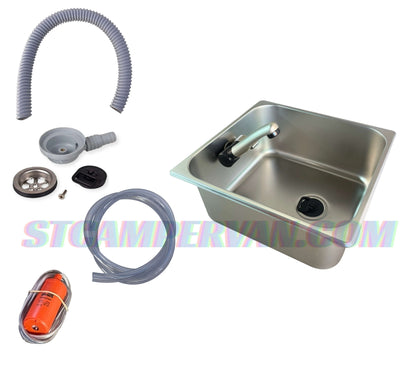 Uso diario del kit fregadero camper en furgoneta