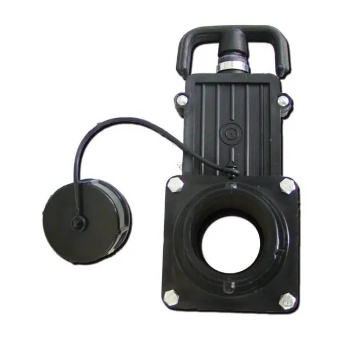 Válvula guillotina FAP 1½″ (40 mm) para depósito de camper.