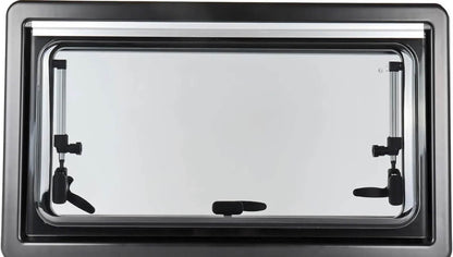 Detalle de doble acrílico tintado en ventana 500×450 furgoneta camper