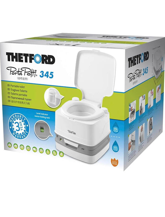 WC portátil Thetford Porta Potti Qube 345 en camper STCampervan